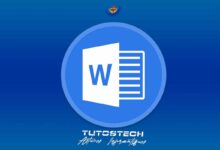 Menu Création Microsoft Word