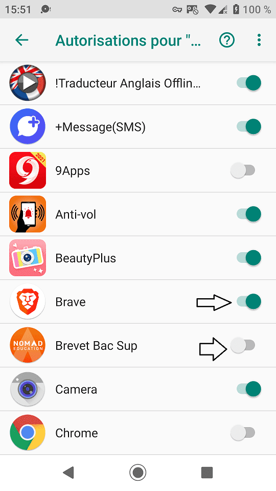 Personnaliser les notifications des applications sous Android