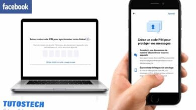Comment créer le code PIN sur les messages Facebook ?