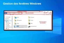 Gestion des fenêtres Sous Windows