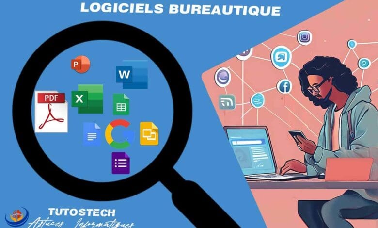 Logiciels bureautiques les plus couramment utilisés