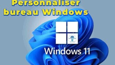 comment personnaliser bureau Windows