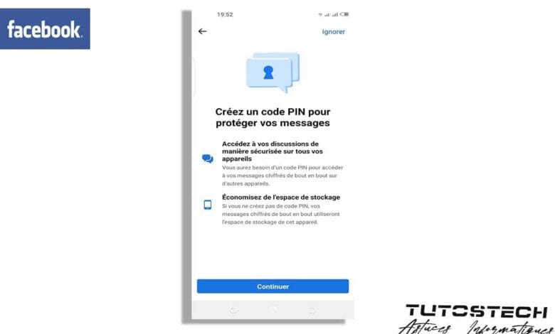 Pourquoi sécuriser vos messages Facebook avec un code PIN