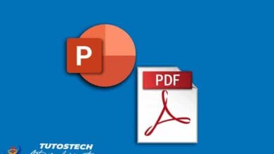 convertir un document PowerPoint en PDF
