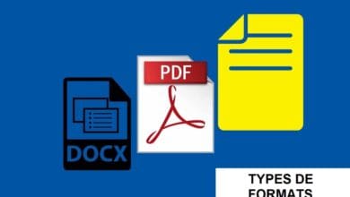Les différents types de formats de fichiers