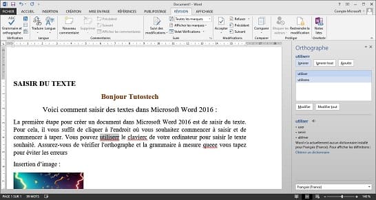 activation de la la vérification automatique