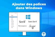ajouter des polices dans Windows