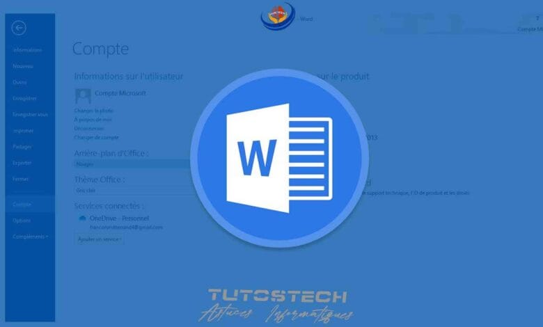 Comment modifier l'arrière-plan de Word
