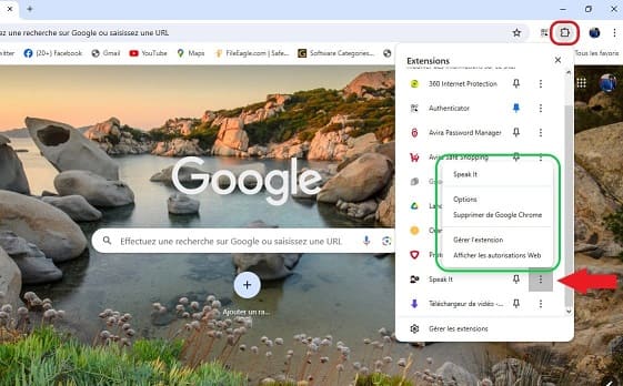 accès configuration speak it