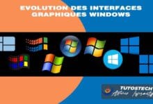 Évolution interfaces Microsoft Windows