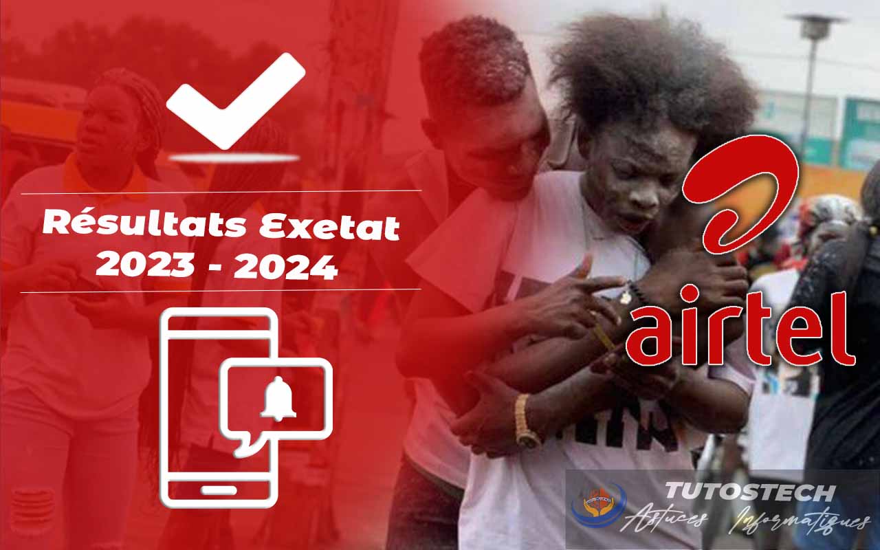 vérifier les résultats de l’Exetat 2024 avec Airtel RDC