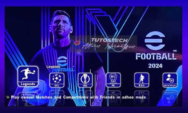 Télécharger PES 2024 PPSSPP Iso PSP Android