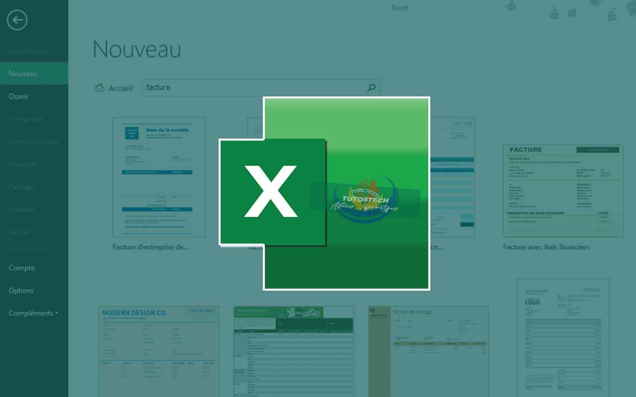 Facture Excel 2013-2021 - Créer et Télécharger gratuitement
