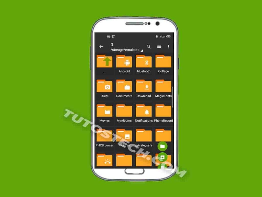 Interface Zarchiver Pro
