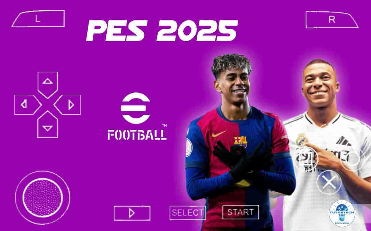 PES 2025 PPSSPP Android en Français originale