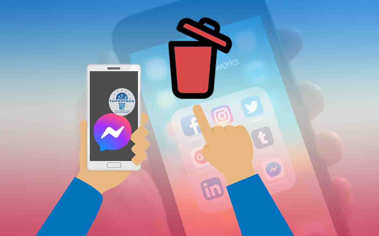 Supprimer message Facebook sur Messenger (Pour soi-même)
