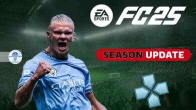 EA SPORTS FC 25 PPSSPP avec le commentaire en Anglais