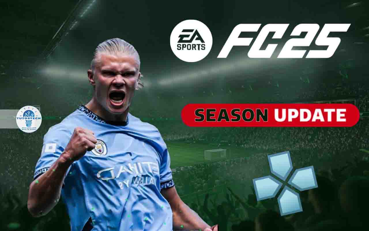 EA SPORTS FC 25 PPSSPP avec le commentaire en Anglais