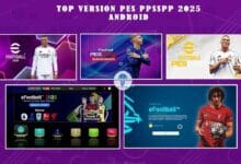 eFootball PES 2025 PPSSPP Android - Top 5 à télécharger