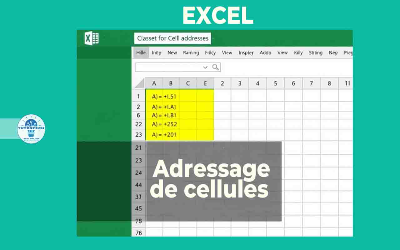 Adressage de cellules en Microsoft Excel