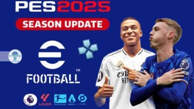 comment télécharger nouvelle mise à jour eFootball PES 2025 PPSSPP