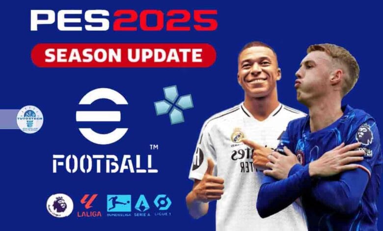 comment télécharger nouvelle mise à jour eFootball PES 2025 PPSSPP