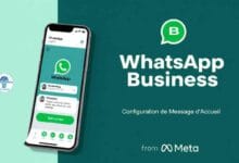 comment Configurer message d'accueil pour WhatsApp Business