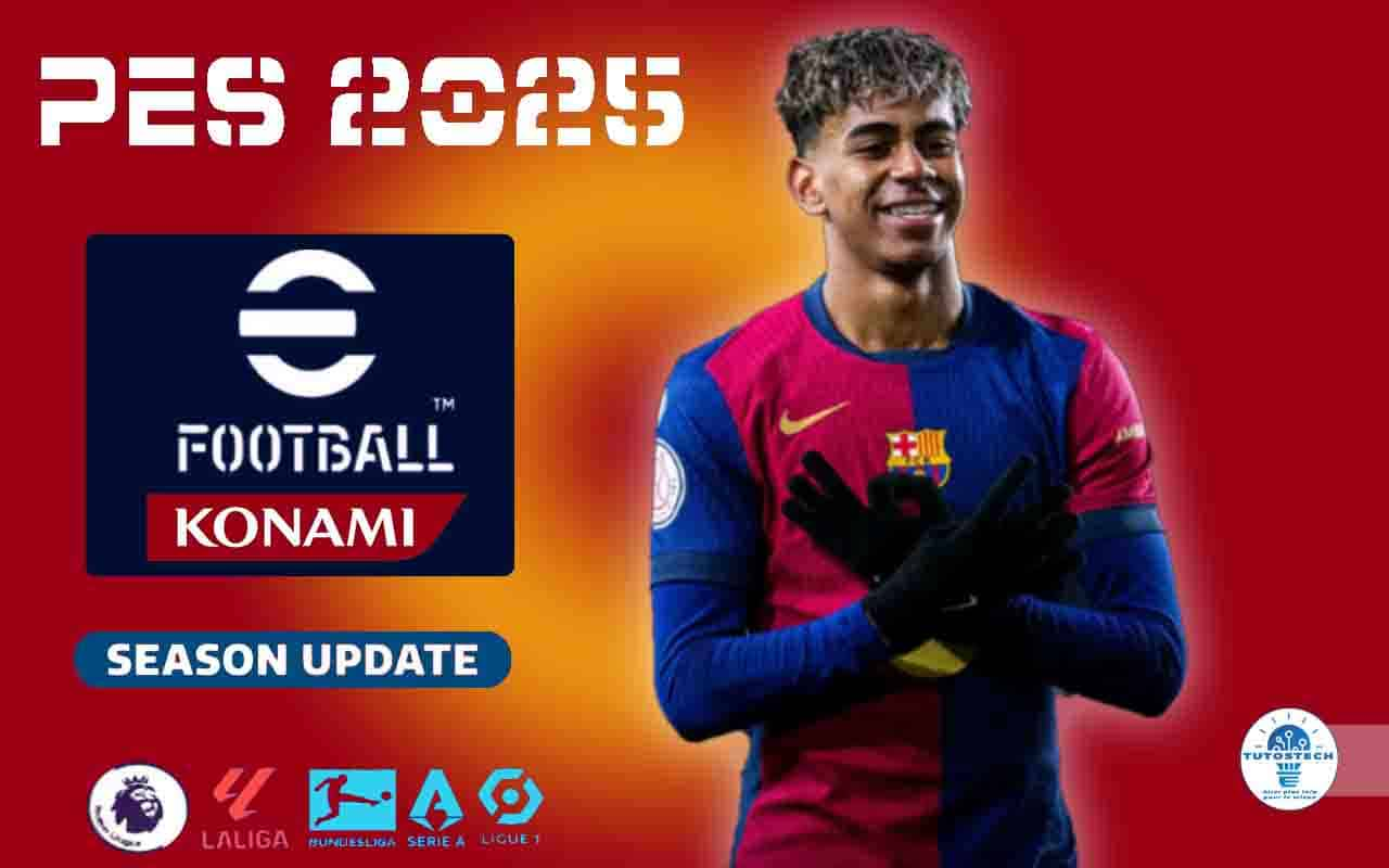 Télécharger eFootball PES Konami 2025