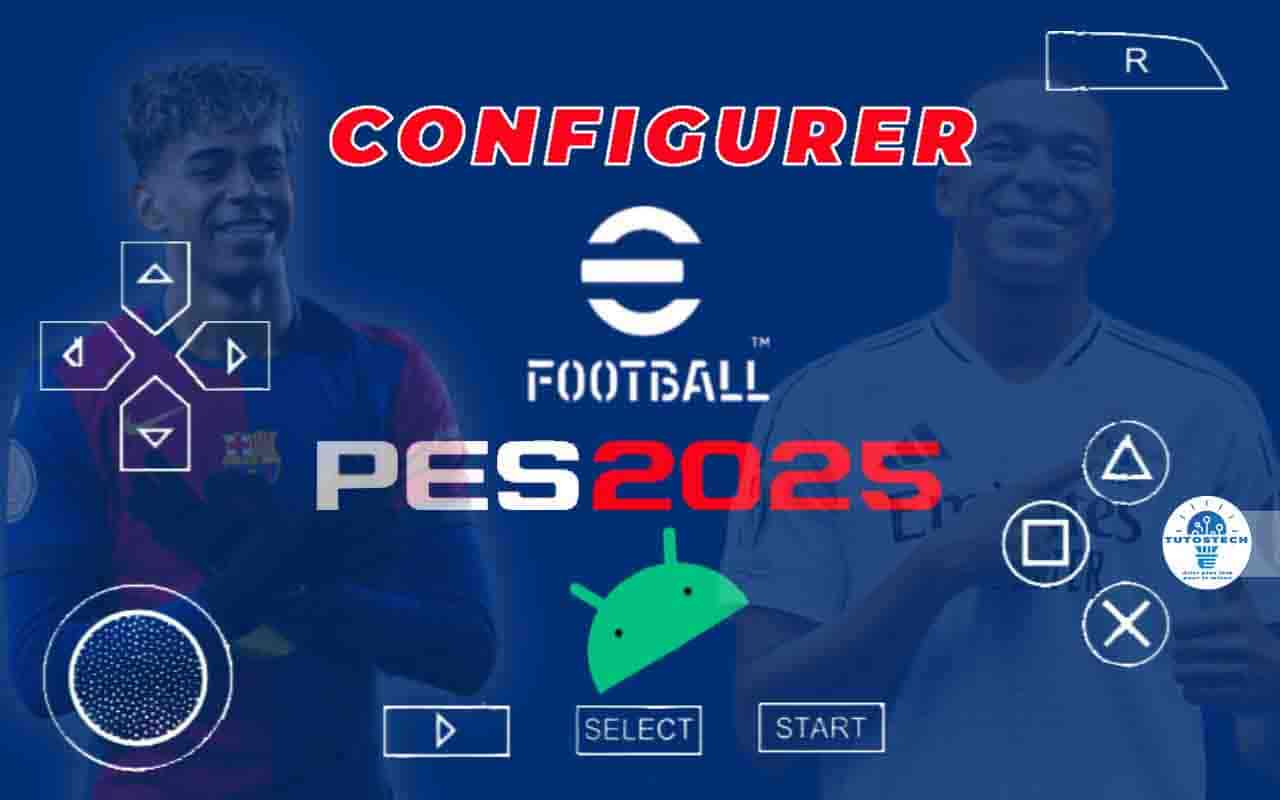 Configurer eFootball PES 2025 PPSSPP ISO sur votre émulateur Android