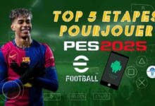 comment jouer à PES 2025 PPSSPP ISO sur Android