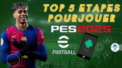 comment jouer à PES 2025 PPSSPP ISO sur Android