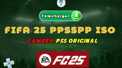 Télécharger le fichier ISO FIFA 25 PSP camera ps5 sur Android