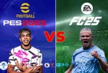 PES 2025 PPSSPP vs FIFA 2025 PPSSPP
