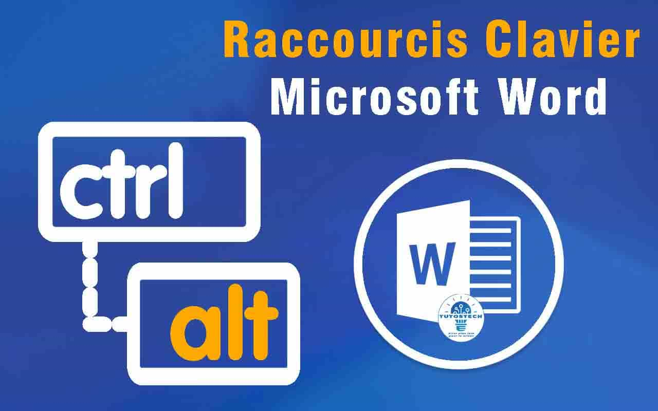 raccourcis clavier Word