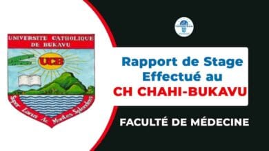 Rapport de stage de pédiatrie master 1 effectué au CH CHAHI