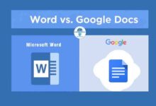 Word vs Google Docs