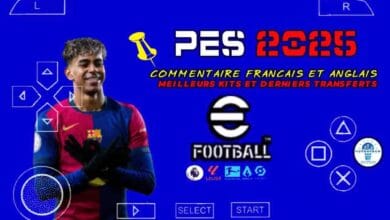 eFootball PES 2025 PPSSPP sur Android : Commentaire Français