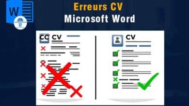 Les erreurs courantes à éviter lors de la création d'un CV sur Word