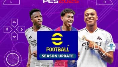 Télécharger PES 2025 PPSSPP ISO avec les transferts récents
