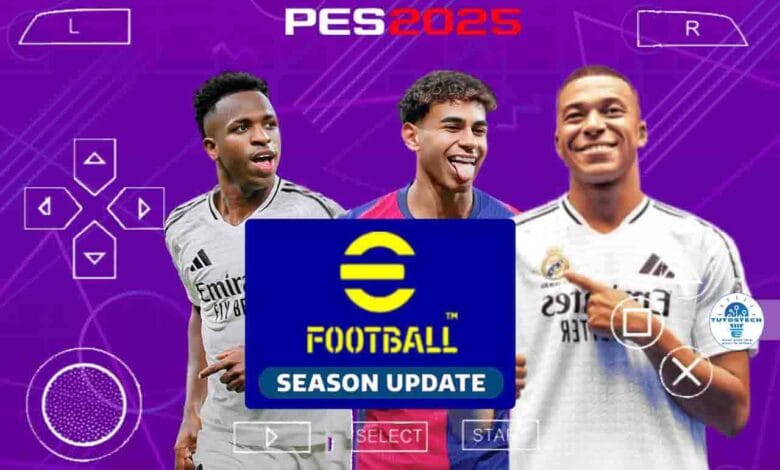 Télécharger PES 2025 PPSSPP ISO avec les transferts récents
