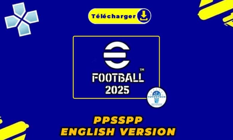 eFootball PES 2025 PPSSPP English Version Camera PS5 Android
