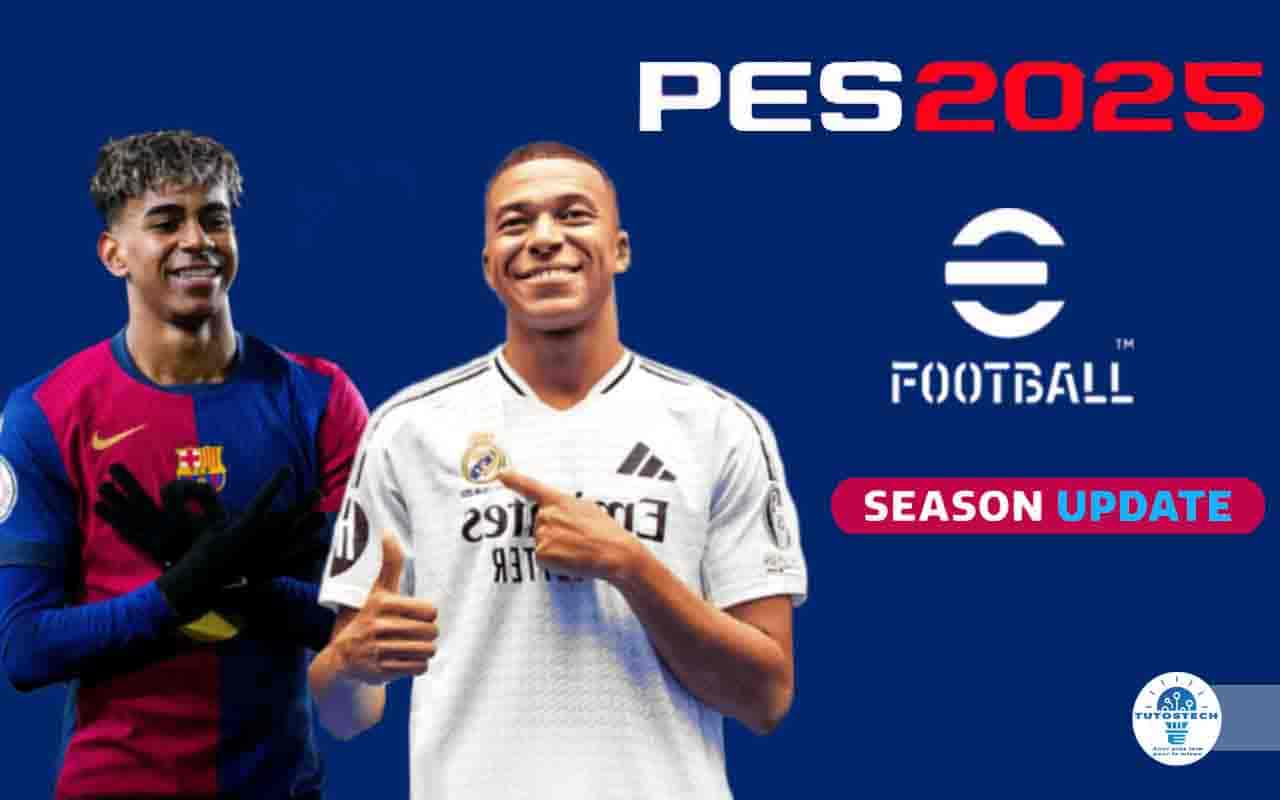 Télécharger PES 2025 ISO pour Android + Save Data et Textures