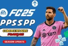 Télécharger EA FC 25 PPSSPP avec le commentaire en Français