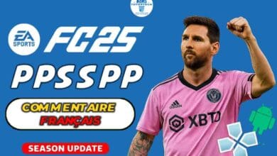 Télécharger EA FC 25 PPSSPP avec le commentaire en Français