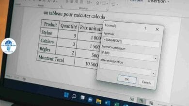 Microsoft Word - Comment faire un calcul dans Word