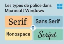 Meilleures polices Windows