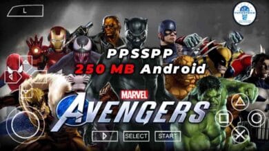 Télécharger Marvel Avengers PPSSPP ISO pour Android