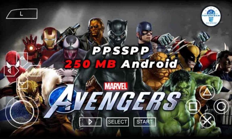 Télécharger Marvel Avengers PPSSPP ISO pour Android