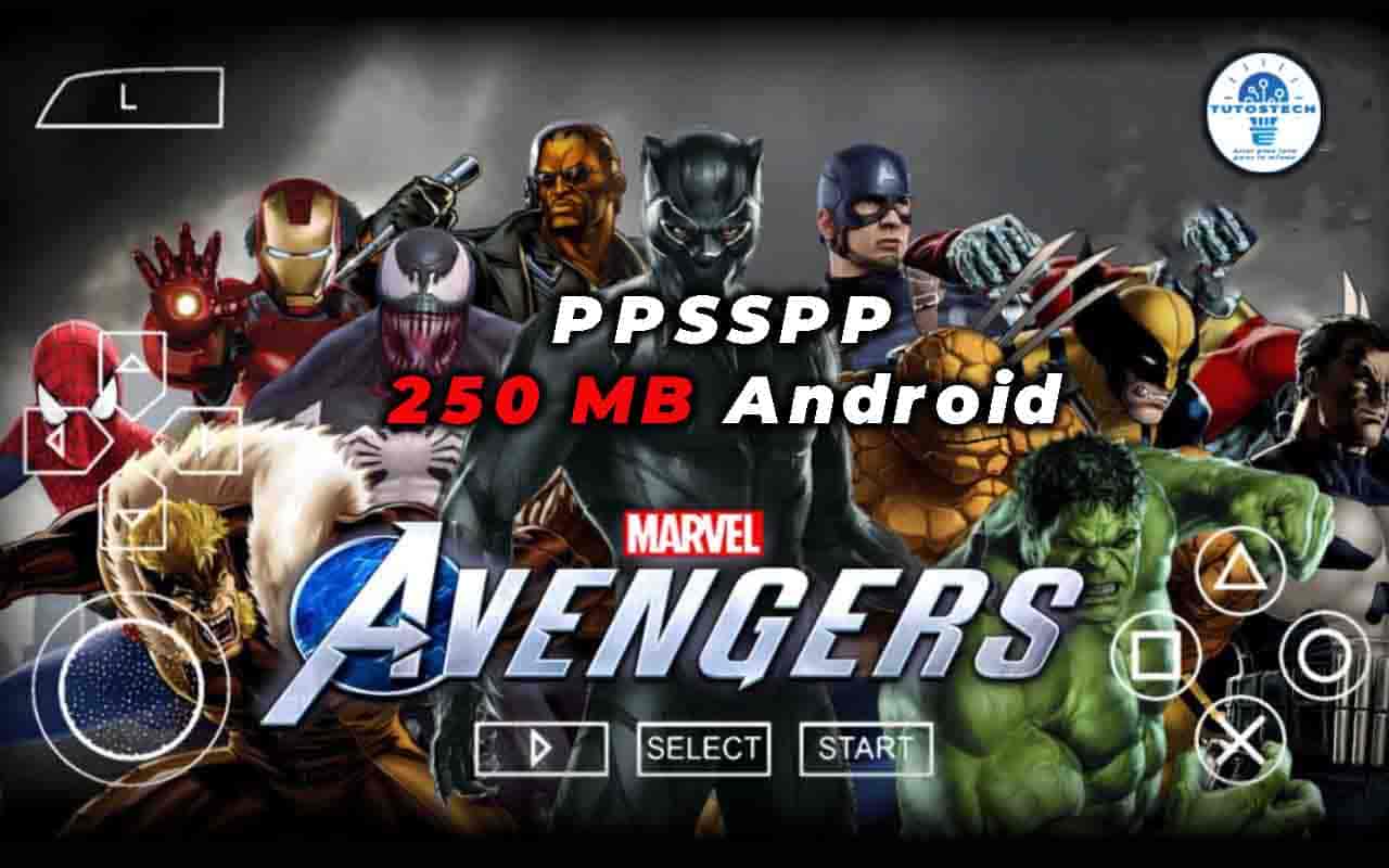 Télécharger Marvel Avengers PPSSPP ISO pour Android