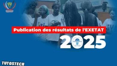 Publication des résultats de l'Exetat 2025